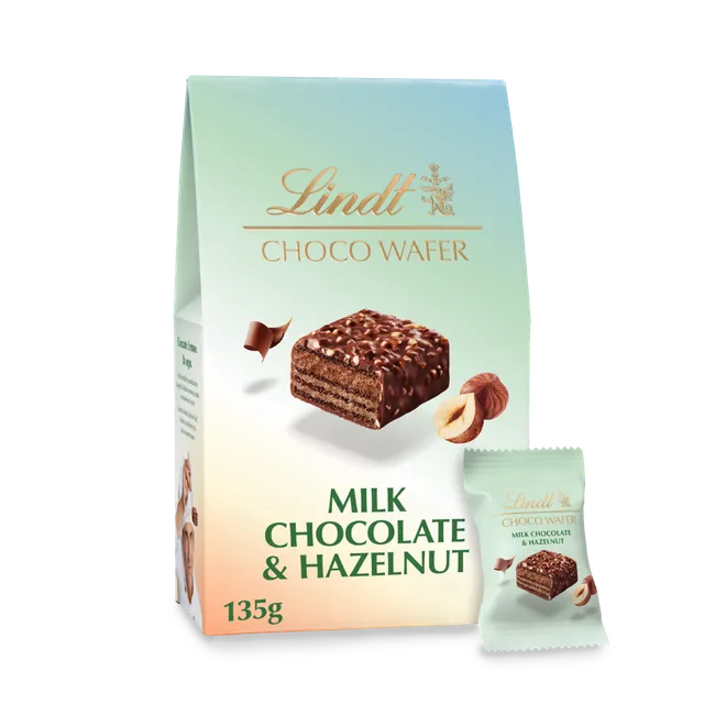 Lindt Wafer Hazelnut Bag