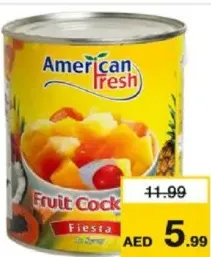 American Fresh Fruit Cocktail