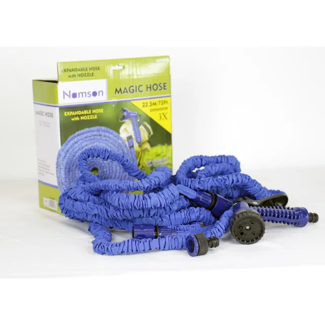 Namson Expandable Garden Hose with Nozzle, 22.5 m, 40084