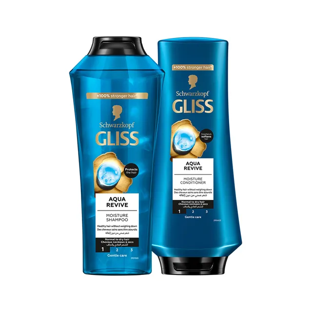 Gliss Aqua Revive Shampoo + Conditioner