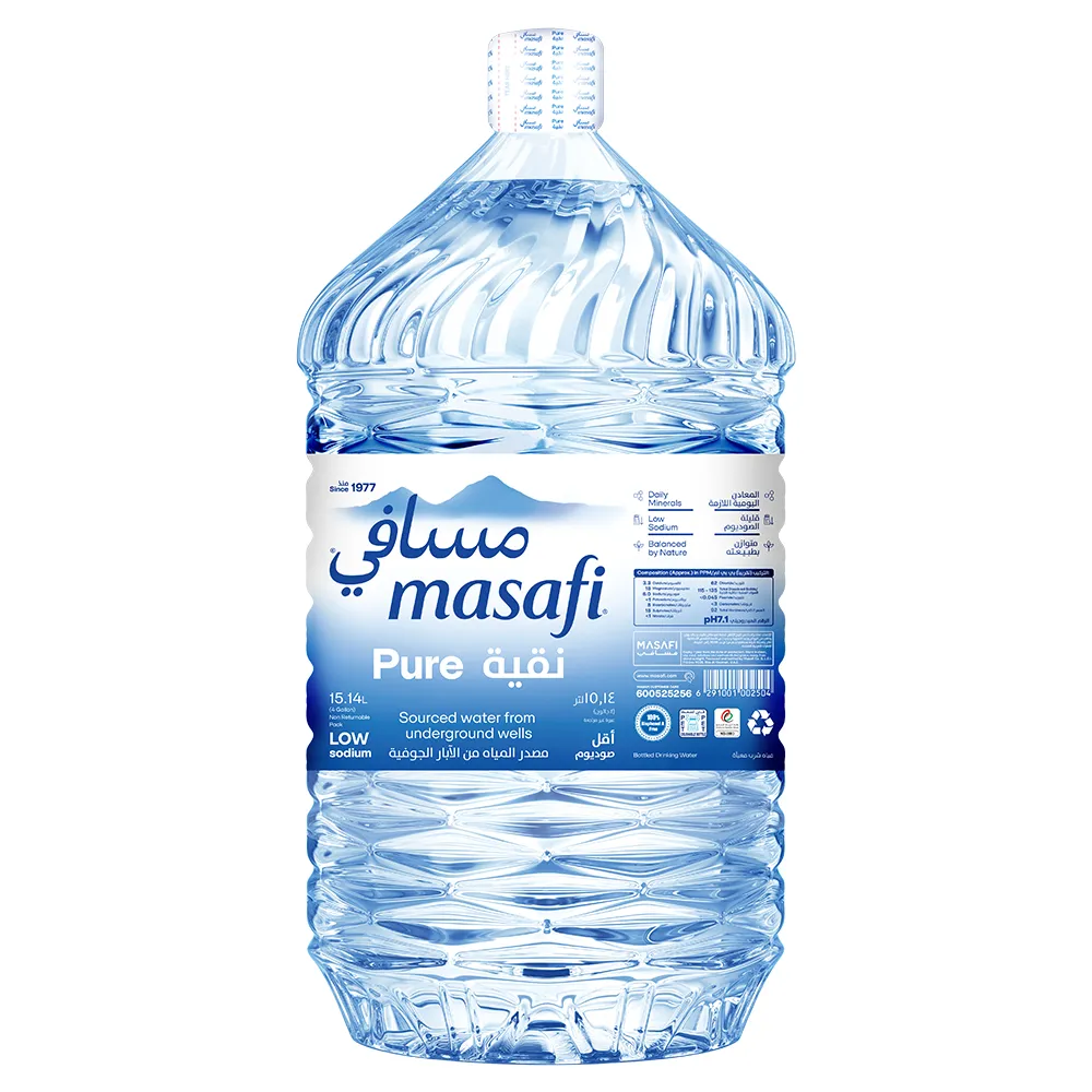 Masafi مياه معدنية طبيعية - 4 Gallon
