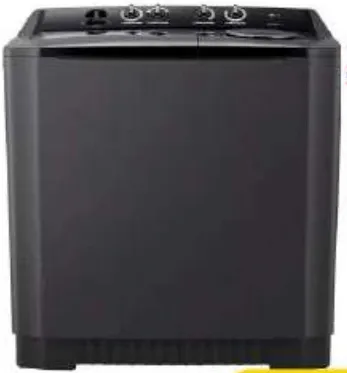LG غسالة شبه أوتوماتيك بحوضين P-2061Nt
