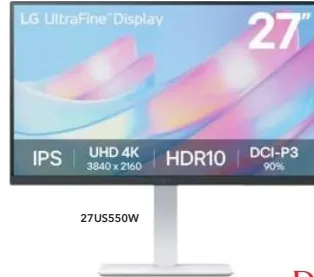 LG Ultra Fine Monitor 27Us550W