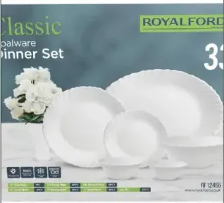 Royalford O/W Dnr Set RF12466