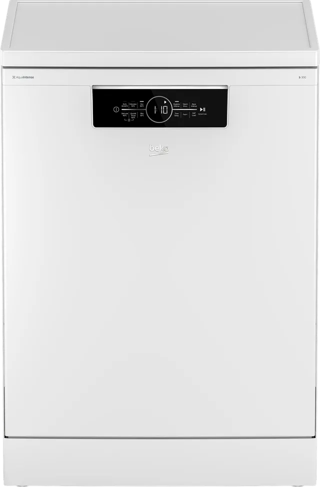 Beko 14 Place Settings BDFN36422WQ, Full-size Dishwasher white