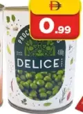 Delice Processed Peas
