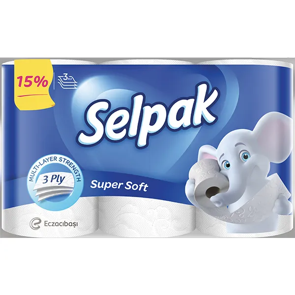 Selpak مناديل حمام عادية 12 s