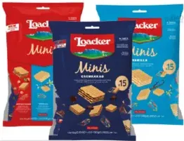 Loacker ميلك بيت / نابوليتنر / فانيليا / كريمة كاكاو