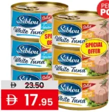 Siblou White Tuna Water/Oil