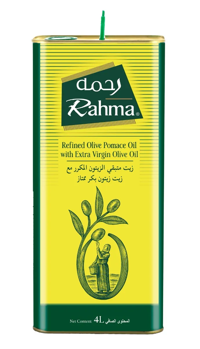 Rahma زيت متبقي عصر الزيتون في عبوة معدنية