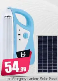 Krypton Led Emergency Lantern Solar Panel KNSE5173