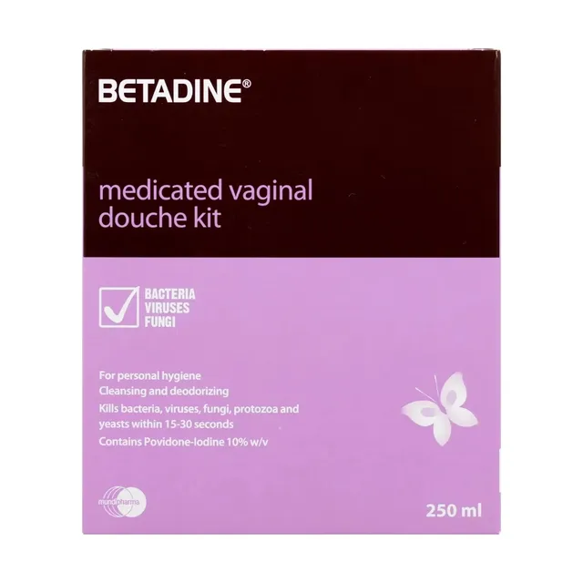 Betadine Vaginal Douche Kit