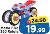 Motor Bike 360 Rotate