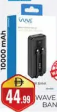 Wave Power Bank 10000 mAh