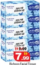 Richoos مناديل الوجه فاين