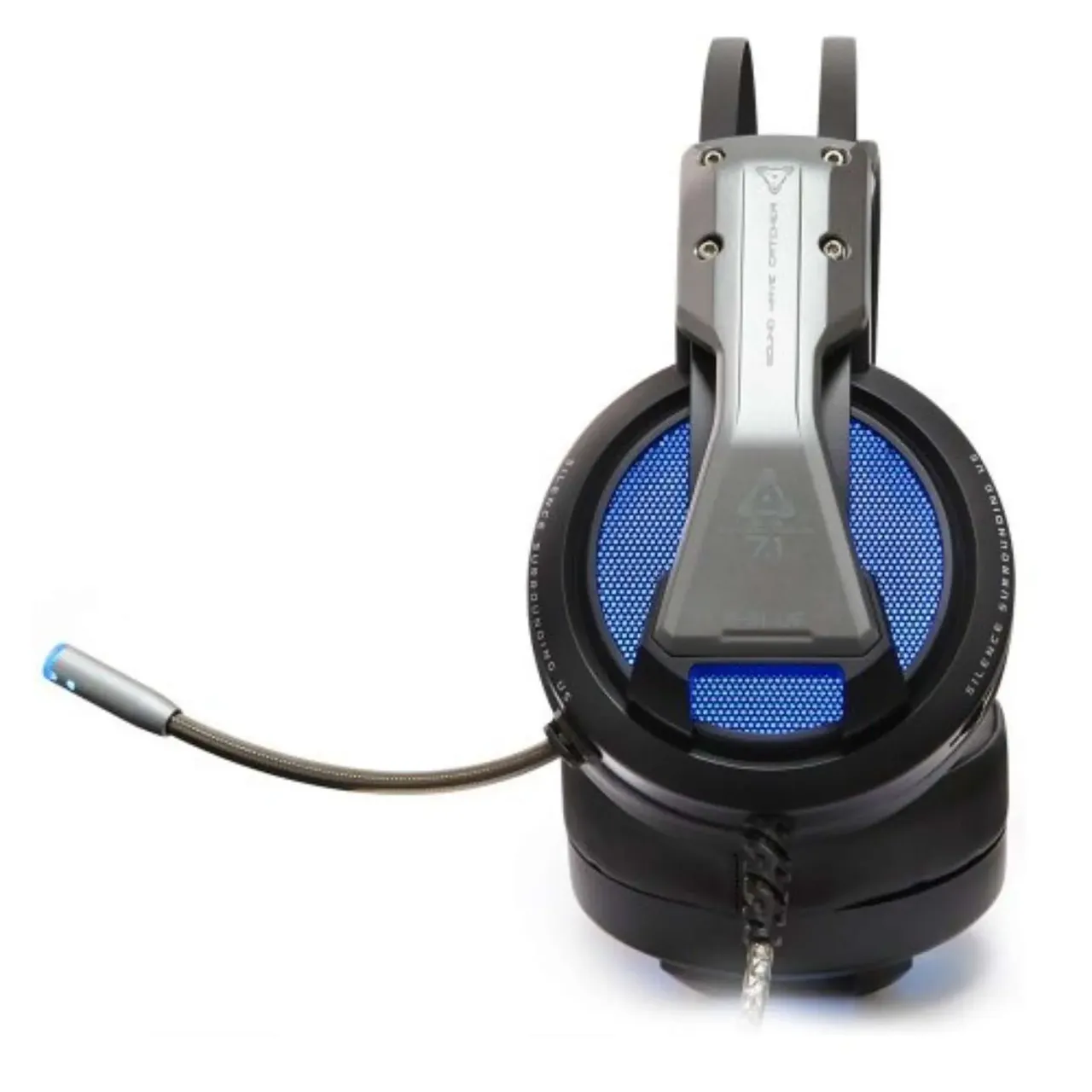 e-blue EHS971 سماعة ألعاب مع ميكروفون أسود
