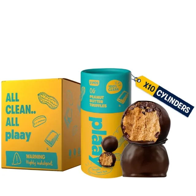 Plaay Chocolate Truffles Peanut Butter