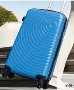ABS 4Wheel Hard Trolley Assorted