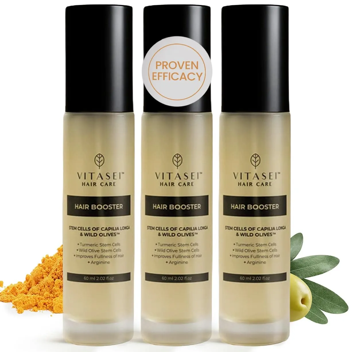 Vitasei سيروم العناية بالشعر المنشط Hair Booster Revitalizing Hair Care Serum – 2oz (3 Pack