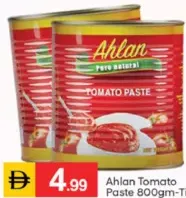 Ahlan Tomato Paste