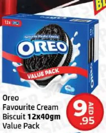 Oreo Favourite بسكويت بالكريمة عبوة اقتصادية