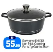 Easyhome قدر طهي غير لاصق مع غرانيت Eh1456
