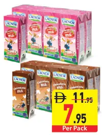 Lacnor Strawberry / Chocolate Milk