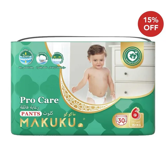 Makuku Pro Pants - Size 6 (15+kg)- 30Pcs