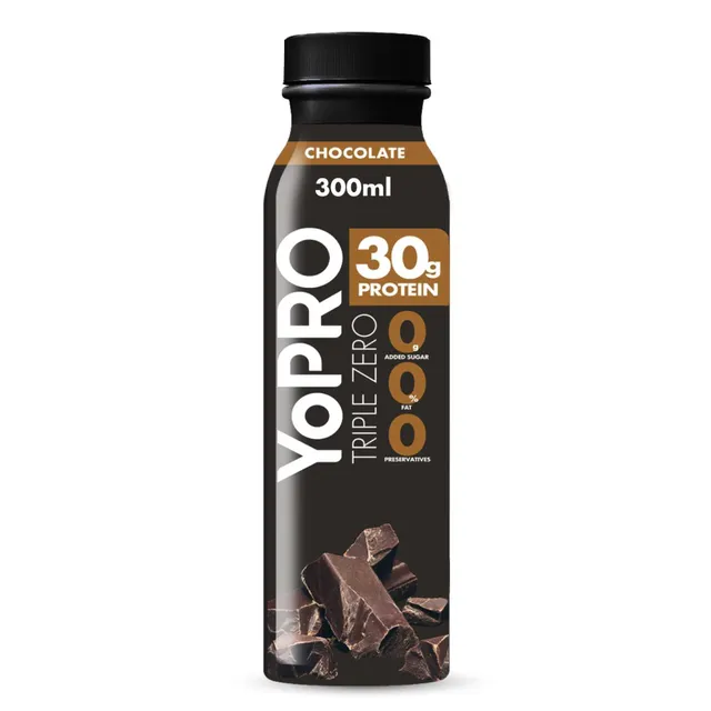 Al Safi YoPro Protein Milk, Triple Zero Chocolate Flavoured High Protein Milk, Fat Free Milk