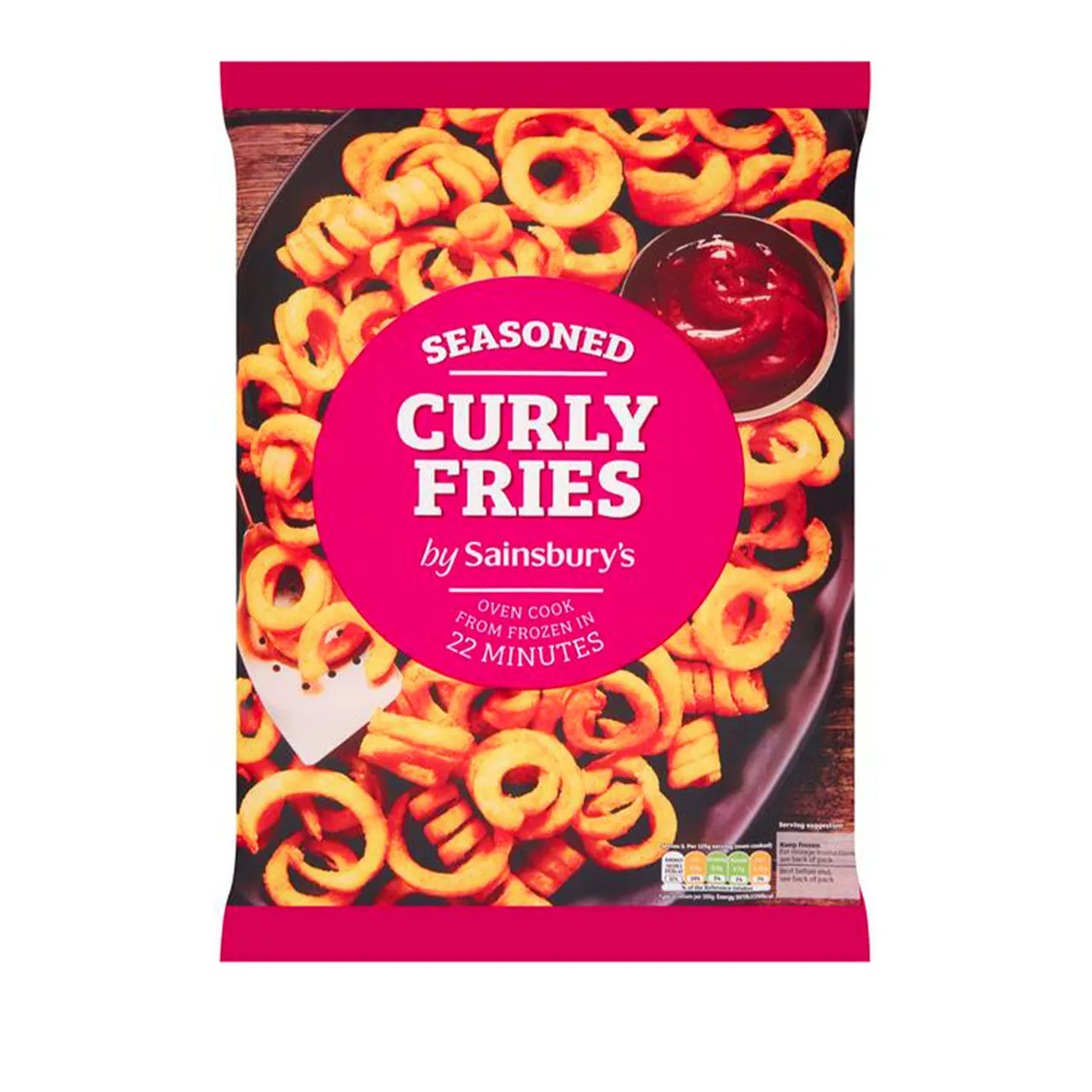 Sainsbury's بطاطس مقلية ملتوية Sainsburys