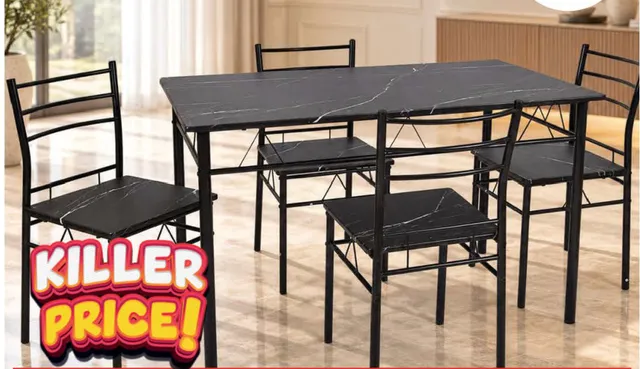 Casa Moda Dining Table With 4Chair Assorted