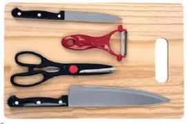 Home4u Wooden Cutting Set