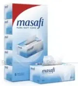 Masafi ماي دبي مناديل وجه طبقتين