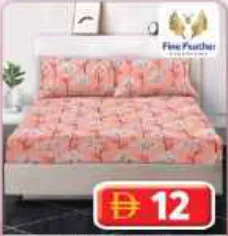 Fine Feather Single Fitted Bedsheet
