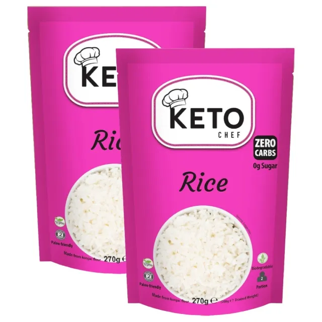 Keto Chef أرز الكونجاك
