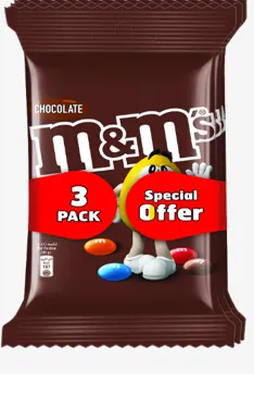 M&M'S Choco Treat Bag 82Gmx3Pcs