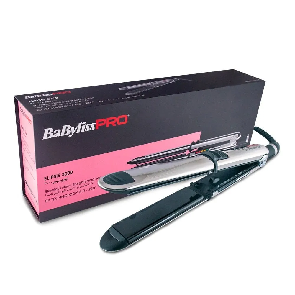 Babyliss Pro مملس شعر Elipsis 3000 أسود