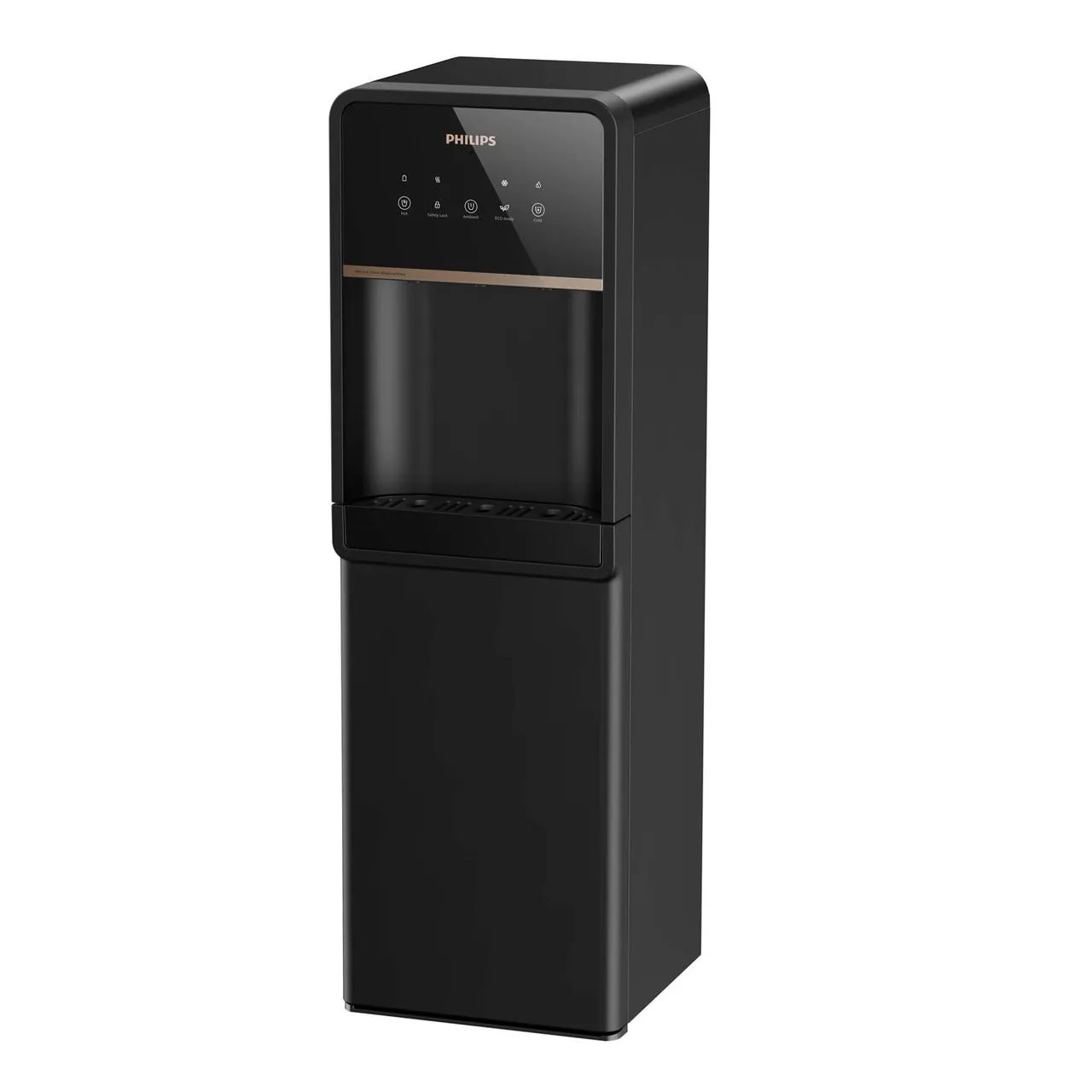 Philips موزع مياه تحميل سفلي ب3 صنابير، أسود، ADD4981BKAK/56