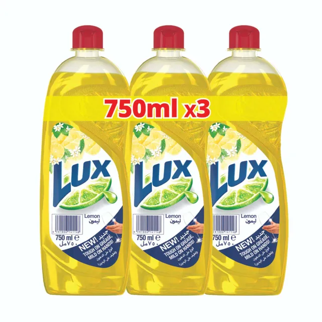 Lux Dishwash Liquid, Lemon
