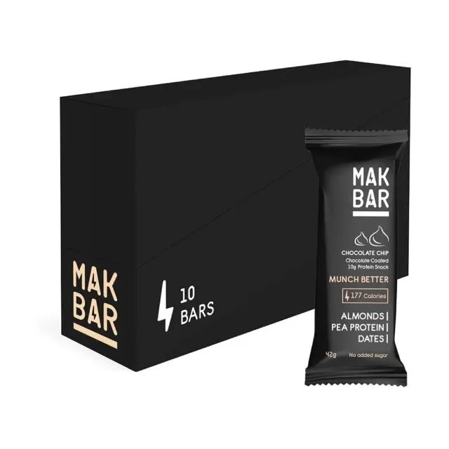 Mak Bar با! بروتين بار الموز / قهوة بار بروتين