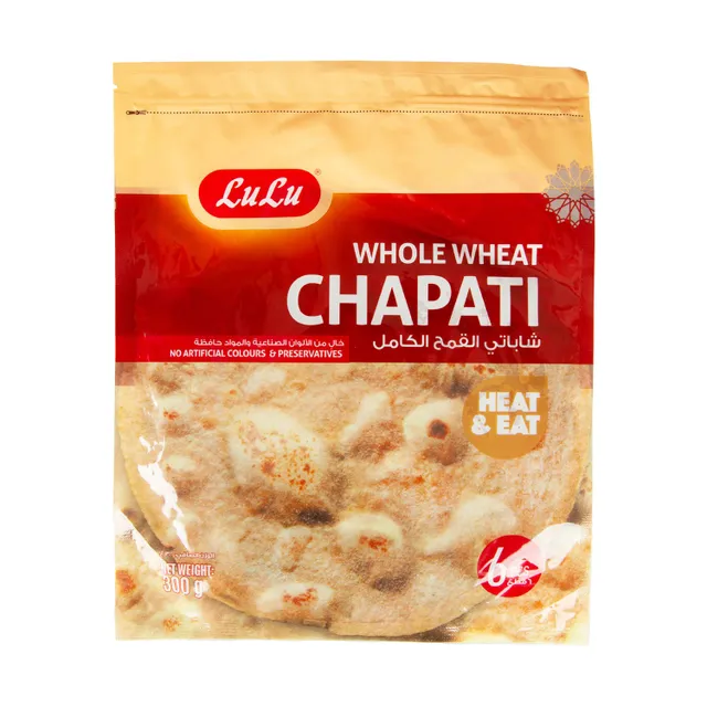 LuLu PL LuLu Whole Wheat Chapati 6 pcs