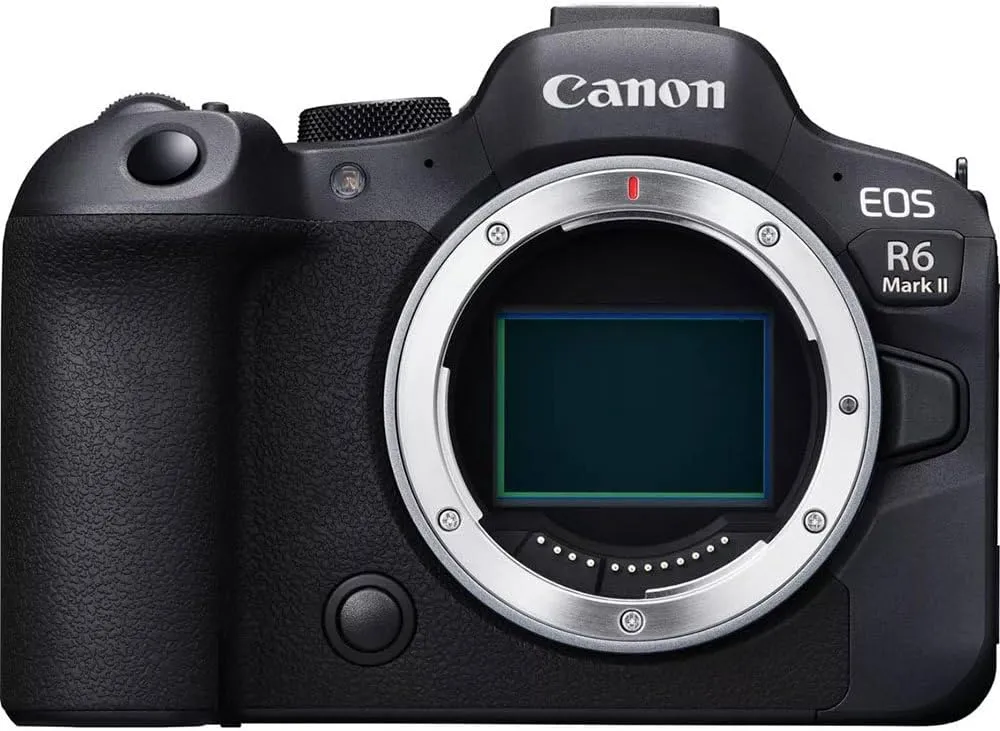 Canon EOS R6 Mark II جسم كاميرا ميرورليس بإطار كامل