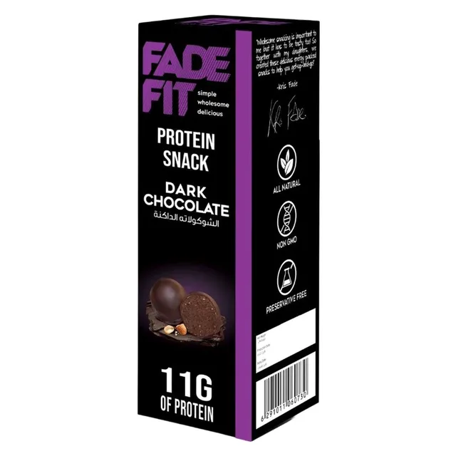 Fade Fit dark chocolate protein snack
