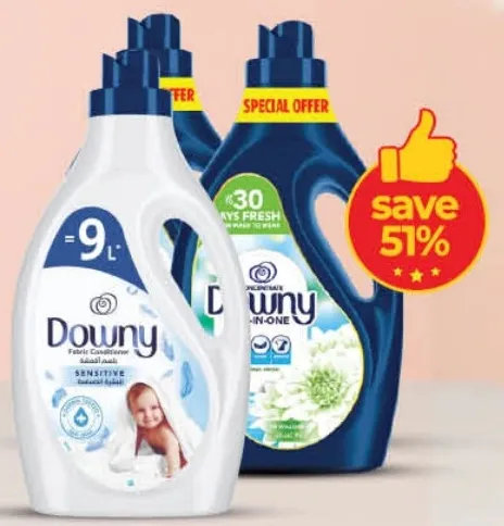 Downy All in One Fabric Softener Concentrate Assorted