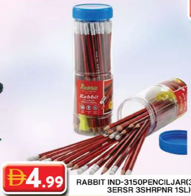 Rabbit علبة أقلام رصاص
