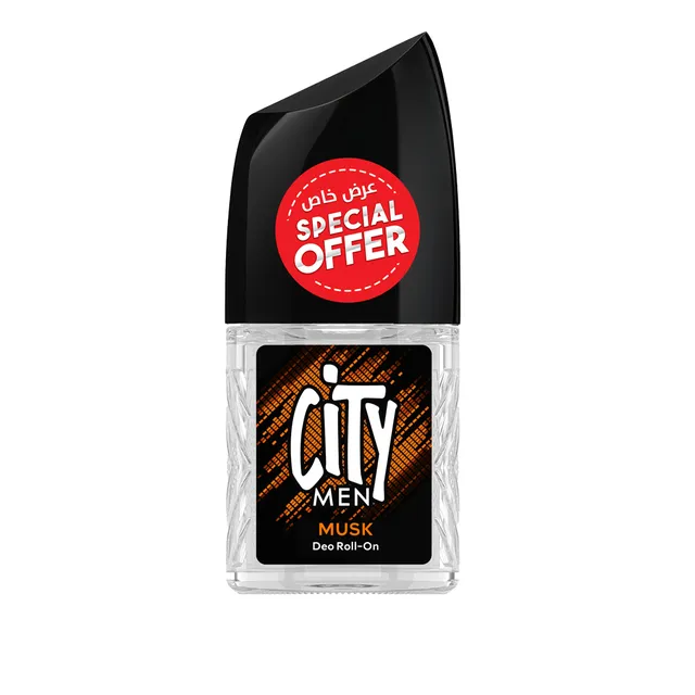City Men Deodorant Roll On Musk