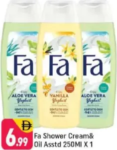 Fa Shower Cream & Oil Assorted