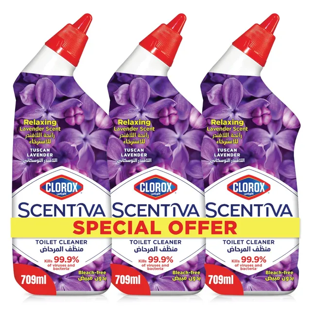 Clorox Toilet Cleaner Scentiva Tuscan Lavender