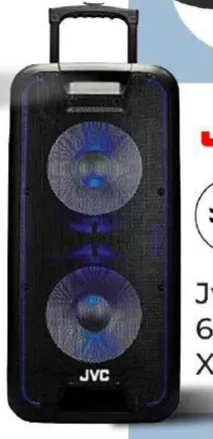 JVC Trolly Speaker 1200W XSN3216PB