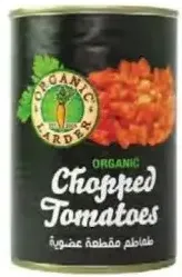 Organic Larder chopped tomato
